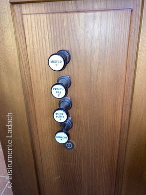 Mathis Truhenorgel 4/I